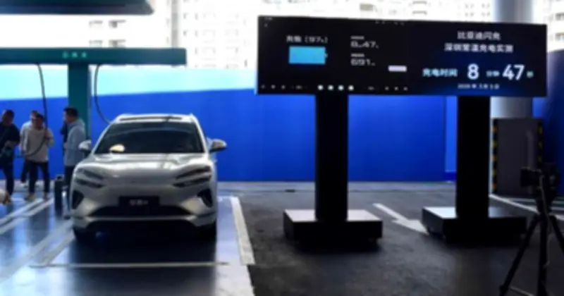 BYD ra mắt pin xe điện sạc đầy trong 9 phút, tuyên bố nhanh nhất thế giới