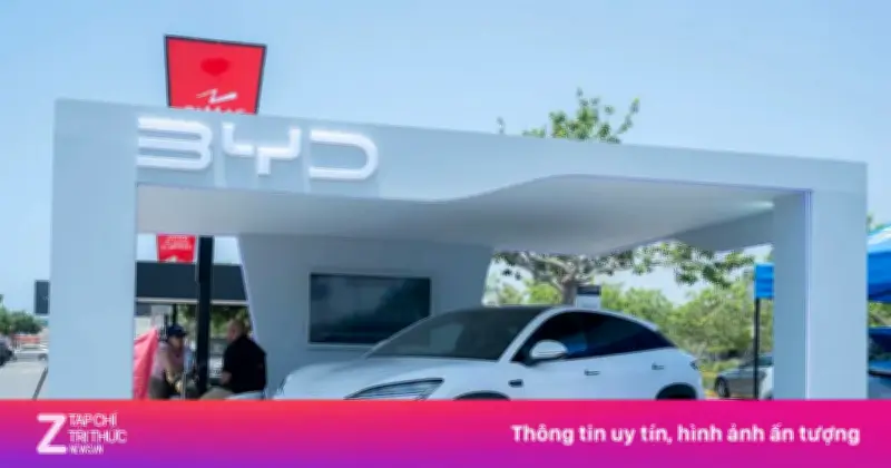 BYD Vẽ Lại Bản Đồ Xe Điện Toàn Cầu, Vượt Tesla Tại Hơn 20 Quốc Gia