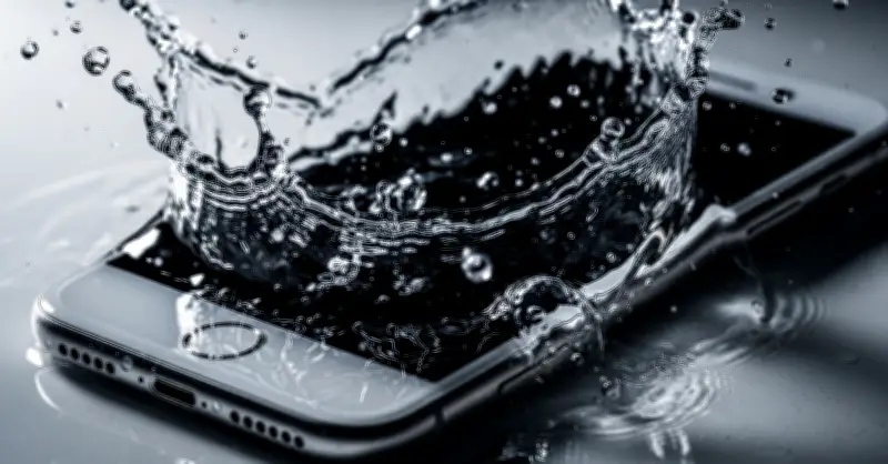 Cơ chế phá hủy và cách xử lý khi điện thoại bị vô nước