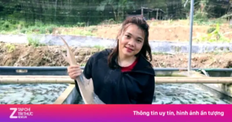 Cô gái Mường nuôi cá tầm thành công trúng cử đại biểu HĐND tỉnh Thanh Hóa