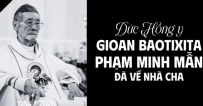 Đức Hồng y Gioan Baotixita Phạm Minh Mẫn qua đời ở tuổi 92 tại TP.HCM