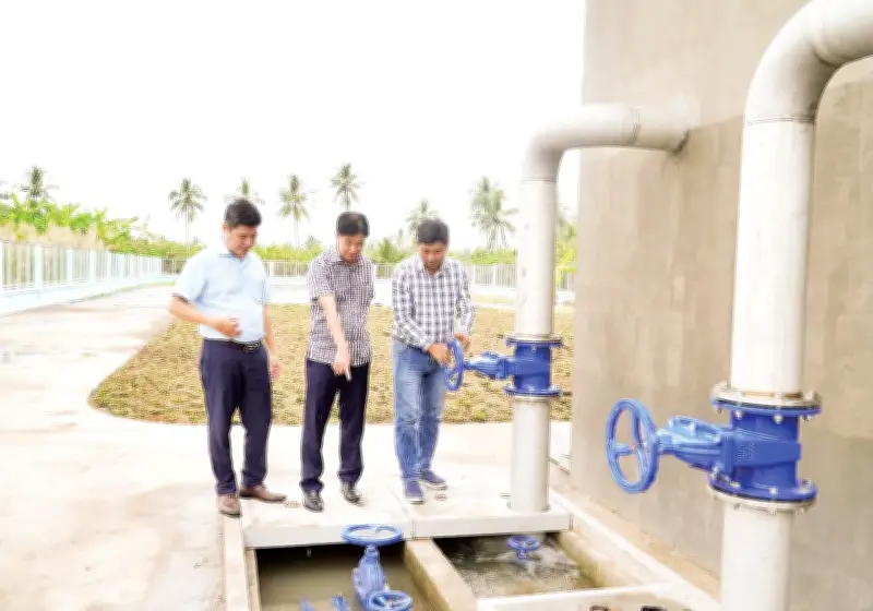 Cà Mau ứng phó hạn mặn mùa khô: Ưu tiên bảo đảm nước sinh hoạt cho người dân