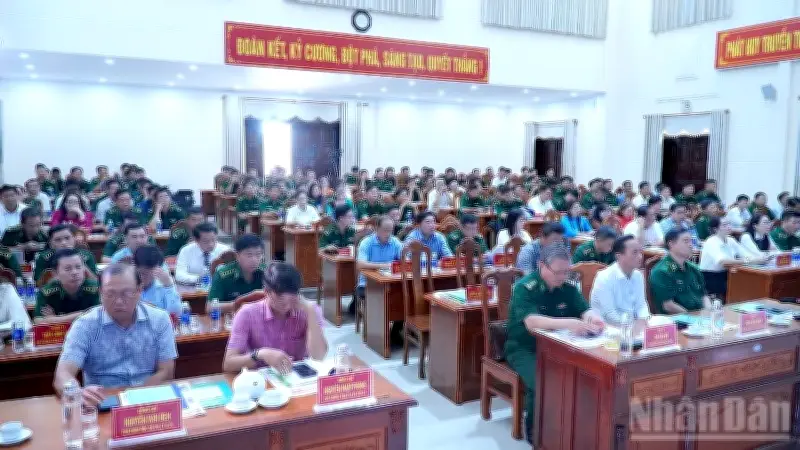 Cà Mau đánh giá toàn diện 10 năm công tác biên phòng, biểu dương Bộ đội Biên phòng
