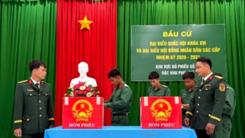 Cử Tri Đặc Khu Phú Quý Tích Cực Tham Gia Bầu Cử Quốc Hội Và HĐND