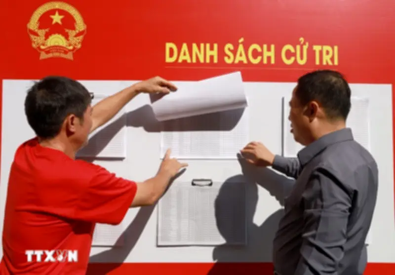 Cử tri cả nước sẵn sàng cho Ngày hội bầu cử Quốc hội khóa XVI và HĐND các cấp