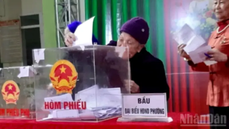 Cử Tri Cao Bằng Nghiêm Túc Thực Hiện Quyền Bầu Cử, Tỷ Lệ Bỏ Phiếu Đạt 43,58%
