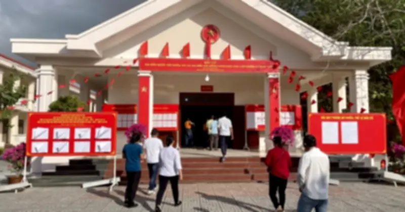 Cử Tri Côn Đảo Hân Hoan Tham Gia Ngày Bầu Cử ĐBQH Khóa XVI Và HĐND Các Cấp