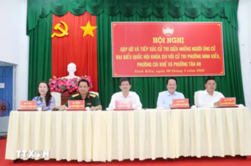 Cử Tri Cần Thơ Đồng Thuận Cao Với Chương Trình Hành Động Của Ứng Cử Viên