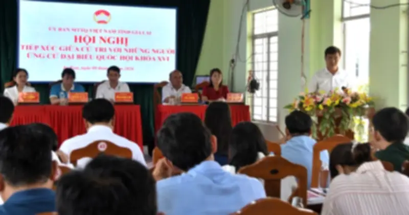 Cử Tri Gia Lai Gửi Gắm Tâm Tư Tại Tiếp Xúc Ứng Cử Viên Quốc Hội Khóa XVI