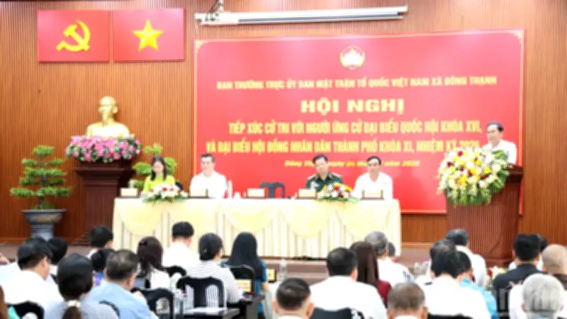 Cử Tri Hóc Môn Đánh Giá Cao Chương Trình Hành Động Của Ứng Cử Viên Quốc Hội