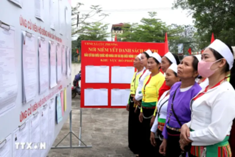 Cử Tri Khắp Cả Nước Nô Nức Tham Gia Bầu Cử Đại Biểu Quốc Hội Và HĐND