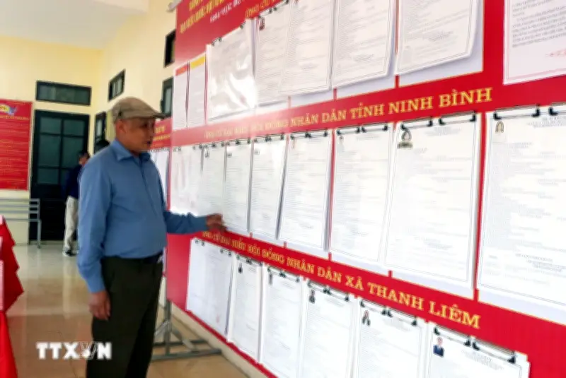 Cử Tri Ninh Bình Gửi Gắm Niềm Tin Và Kỳ Vọng Vào Lá Phiếu Bầu Cử Quốc Hội
