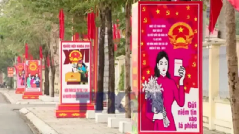 Cử tri Ninh Bình hướng về lá phiếu với niềm tin vào tương lai tươi sáng