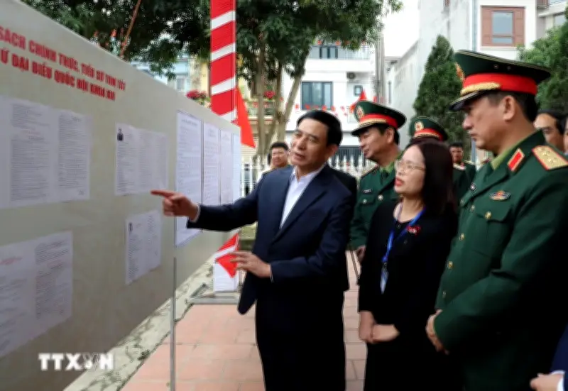 Cử tri tự hào khi được trực tiếp đóng góp vào sự kiện quan trọng của đất nước