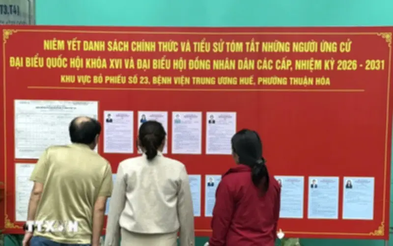 Cử tri Thành phố Huế kỳ vọng vào những gương mặt trẻ trong HĐND