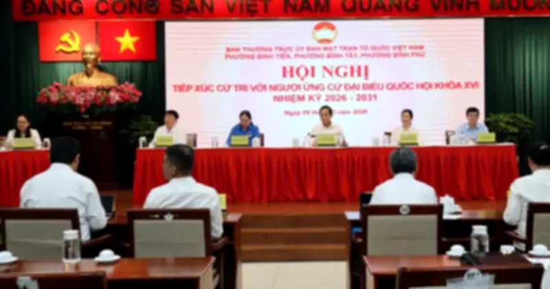 Cử Tri TP.HCM Chất Vấn Ứng Cử Viên Quốc Hội Về Giao Thông Và Cải Cách Hành Chính