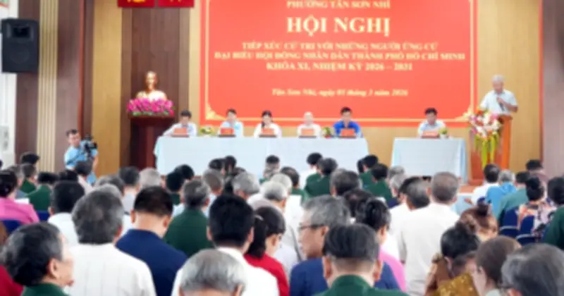 Cử tri TP.HCM kiến nghị giải quyết quy hoạch treo và vận hành mô hình chính quyền 2 cấp