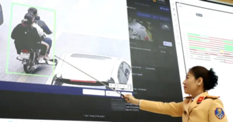 Camera AI tại Hà Nội phát hiện hơn 19.300 vi phạm giao thông sau hơn 3 tháng