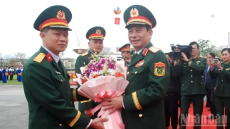 Cao Bằng Tổ Chức Lễ Giao Nhận Quân Với Sự Tham Dự Của Lãnh Đạo Cấp Cao