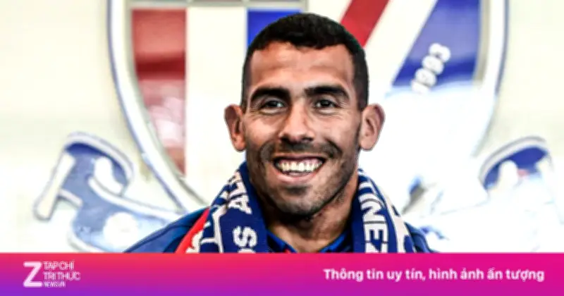 Carlos Tevez: 'Bom xịt' đắt giá nhất lịch sử giải bóng đá Trung Quốc