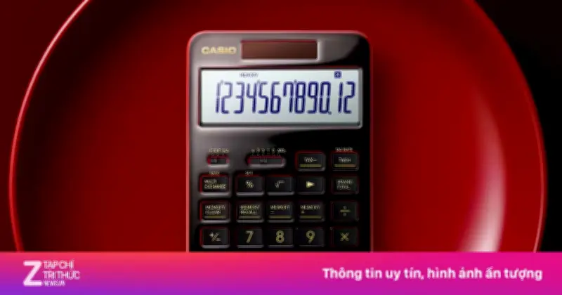 Casio Ra Mắt Máy Tính Bỏ Túi Sơn Mài Thủ Công, Giới Hạn 650 Chiếc Toàn Cầu
