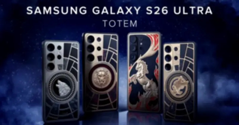 Caviar ra mắt Galaxy S26 Ultra Totem: dát vàng 24K, carbon rèn, giá cao nhất gần 300 triệu đồng