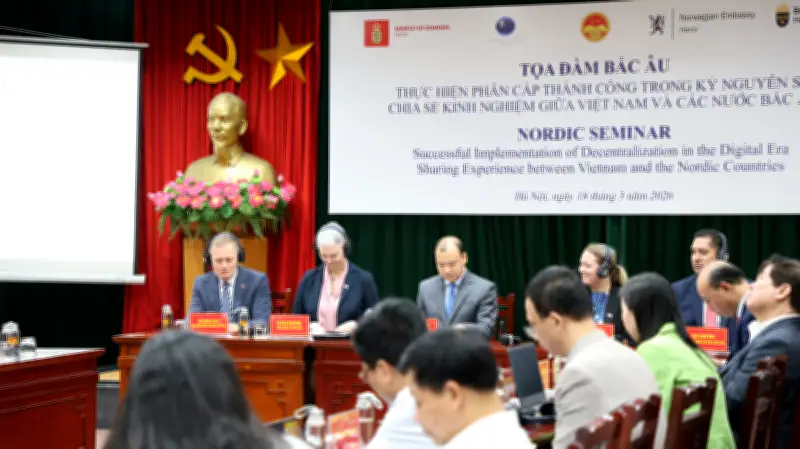Các Đại sứ Bắc Âu tại Việt Nam chia sẻ kinh nghiệm cải cách và chuyển đổi số