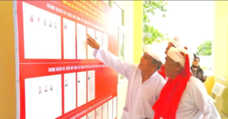 Các Làng Chăm Hào Hứng Chuẩn Bị Cho Ngày Bầu Cử Quốc Hội Và HĐND