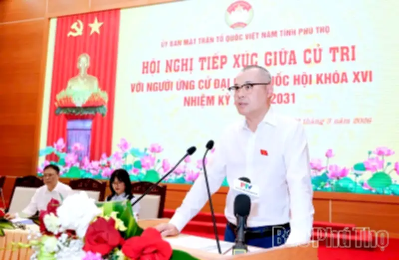 Các ứng cử viên Phú Thọ cam kết hành động mạnh mẽ trước thềm bầu cử