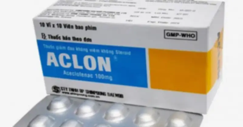 Cục Quản lý Dược thu hồi toàn quốc lô thuốc Aclon do vi phạm chất lượng mức độ 2