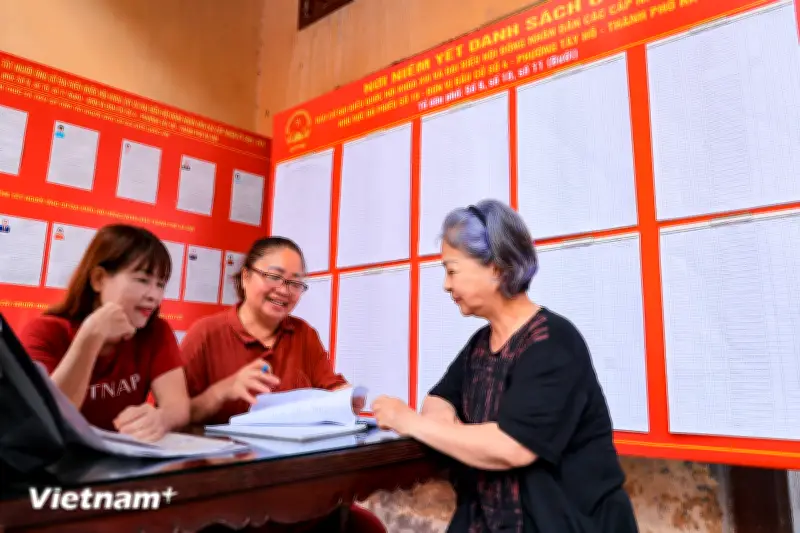 Các tổ bầu cử tại Hà Nội đã sẵn sàng hướng tới ngày hội non sông