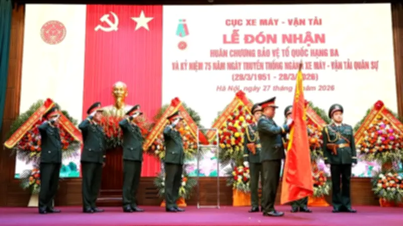 Cục Xe máy-Vận tải kỷ niệm 75 năm thành lập, vinh dự đón nhận Huân chương Bảo vệ Tổ quốc