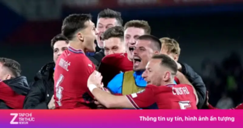 CH Czech Lập Kỳ Tích, Giành Vé Dự World Cup 2026 Sau 20 Năm Chờ Đợi