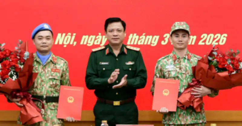 Chủ tịch nước cử sĩ quan tham gia gìn giữ hòa bình Liên Hợp Quốc