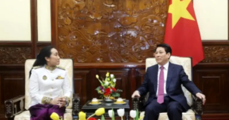 Chủ tịch nước Lương Cường tiếp Đại sứ Campuchia, Ả Rập Xê Út và Dominica