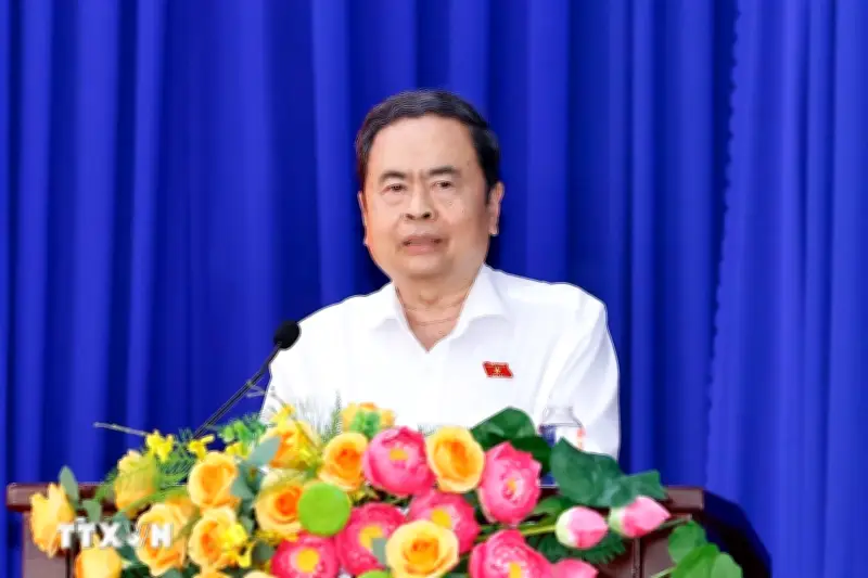 Chủ tịch Quốc hội dự hội nghị tiếp xúc cử tri với người ứng cử đại biểu Quốc hội