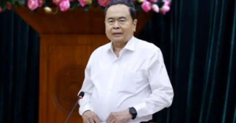 Chủ tịch Quốc hội Trần Thanh Mẫn chỉ đạo kiểm tra toàn diện công tác lãnh đạo tại TP.HCM