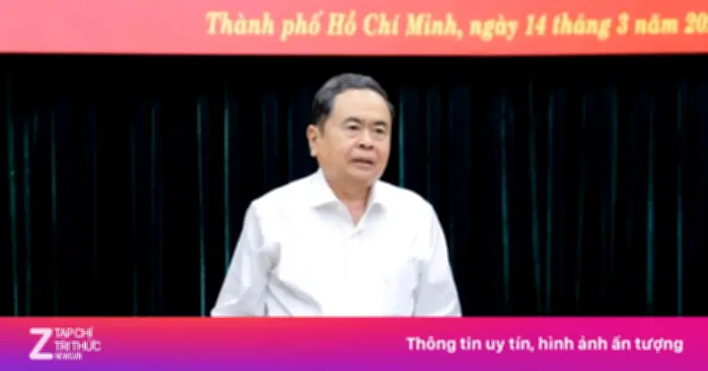 Chủ tịch Quốc hội Trần Thanh Mẫn chủ trì hội nghị công bố kiểm tra Ban Thường vụ TP.HCM