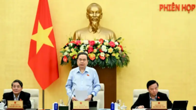 Chủ tịch Quốc hội Trần Thanh Mẫn nhấn mạnh chất lượng công tác lập pháp tại phiên họp