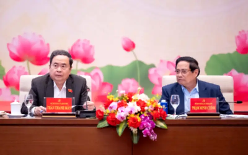 Chủ tịch Quốc hội và Thủ tướng chủ trì hội nghị chuẩn bị Kỳ họp thứ nhất Quốc hội khóa XVI