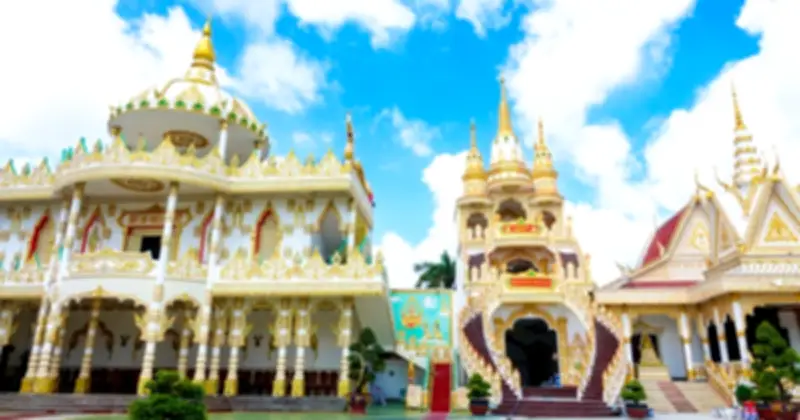 Chùa Khmer Peam Buôl Thmây: Kiến trúc giao thoa và bảo tàng tự nguyện độc đáo