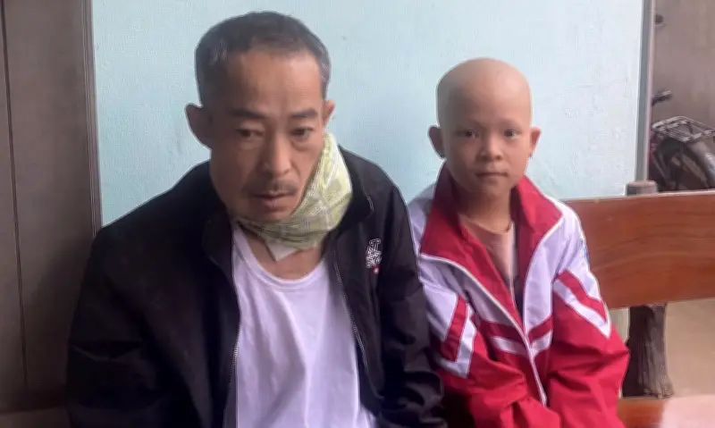 Cha ung thư nhường cơ hội sống cho con gái 9 tuổi tại Ninh Bình