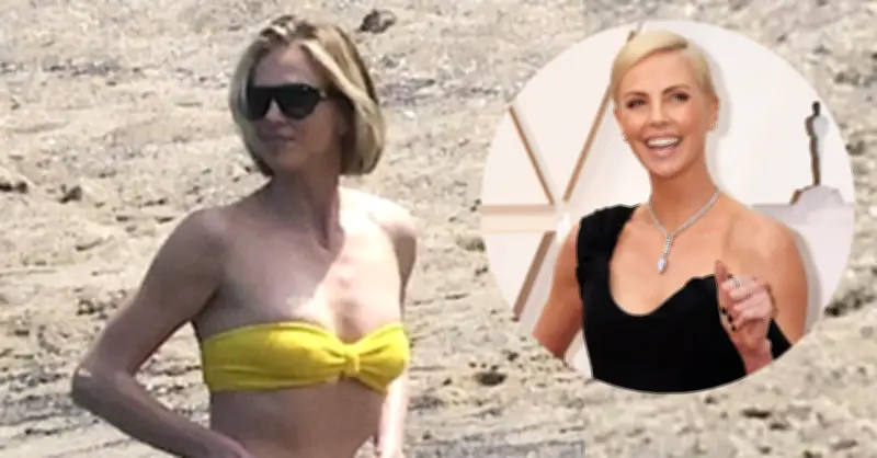 Charlize Theron Thư Giãn Cùng Con Gái Ở Hawaii, Khoe Dáng Quyến Rũ Với Bikini Vàng