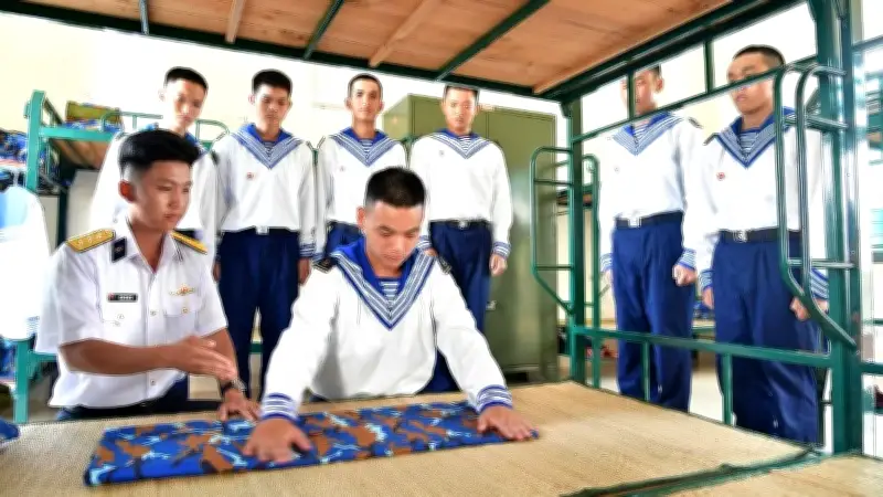 Chiến sĩ mới Vùng 2 Hải quân nhanh chóng hòa nhập nhờ sự quan tâm sát sao