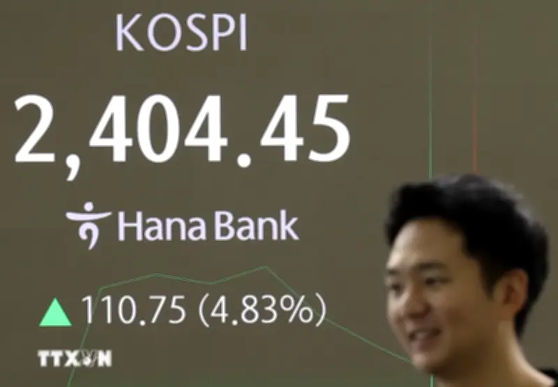 Chứng khoán Hàn Quốc bùng nổ, lợi nhuận công ty chứng khoán cao kỷ lục