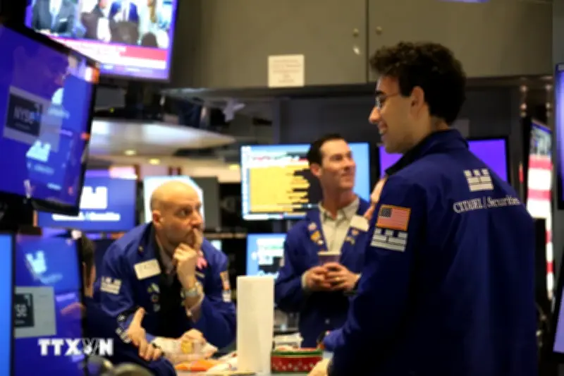 Chứng khoán Mỹ giảm điểm, chỉ số S&P 500 ghi nhận chuỗi 3 tuần đi xuống