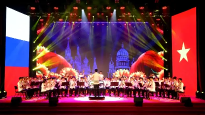 Chương trình nghệ thuật 'Tâm hồn Nga trong lòng Việt Nam' thắt chặt quan hệ đối tác chiến lược