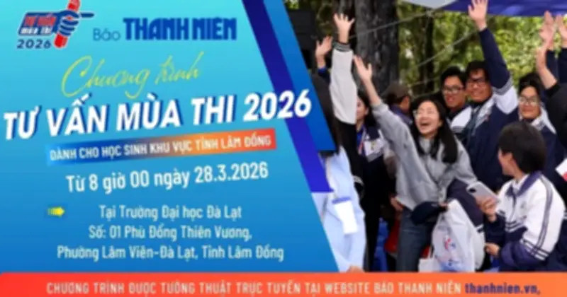Chương trình tư vấn mùa thi 2026 tại Đà Lạt, Lâm Đồng thu hút đông đảo học sinh