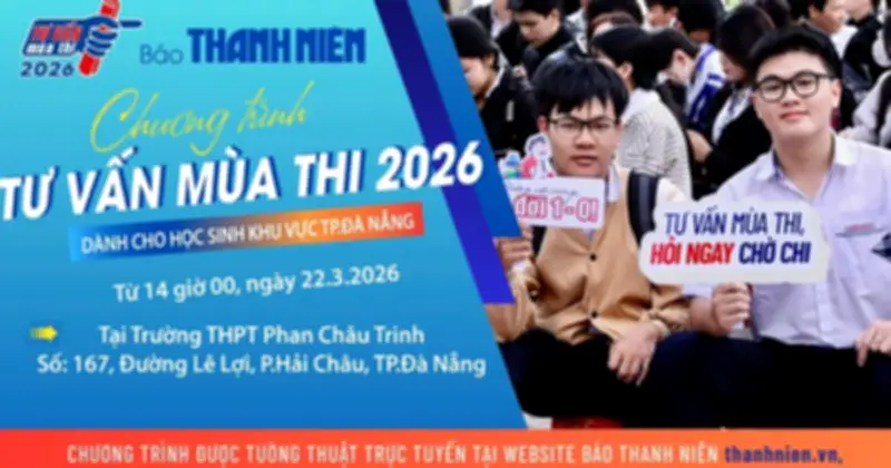 Chương trình tư vấn mùa thi 2026 tại Đà Nẵng thu hút đông đảo phụ huynh và học sinh
