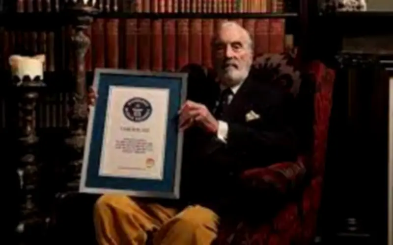 Christopher Lee: Huyền thoại màn bạc với kỷ lục 244 lần xuất hiện không thể phá vỡ